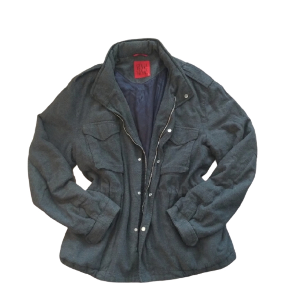 Carolina Herrera utility zip-up jacket XL